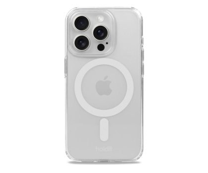 Etui do telefonów Holdit MagSafe Case iPhone 15 Pro White/Transparent 16281